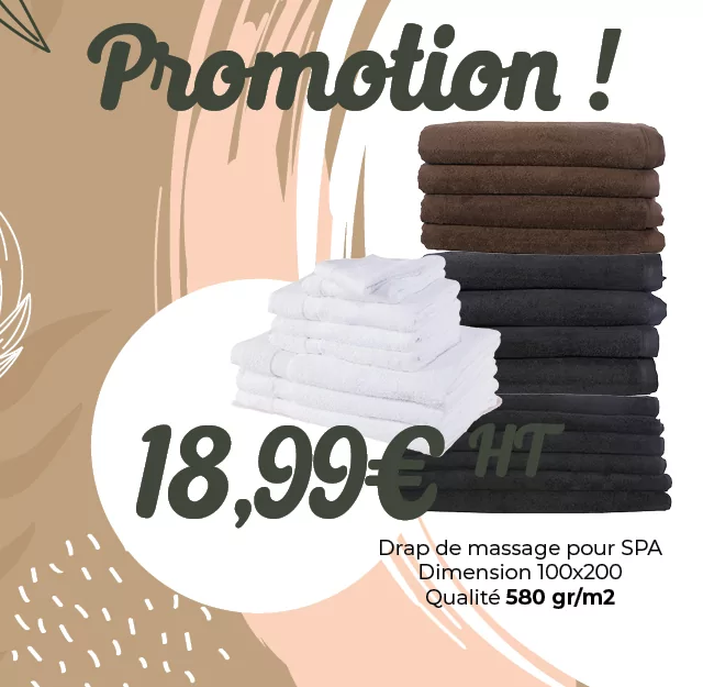 Promo drap de massage